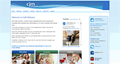 Desktop Screenshot of cjmsoftware.co.uk