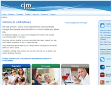 Tablet Screenshot of cjmsoftware.co.uk
